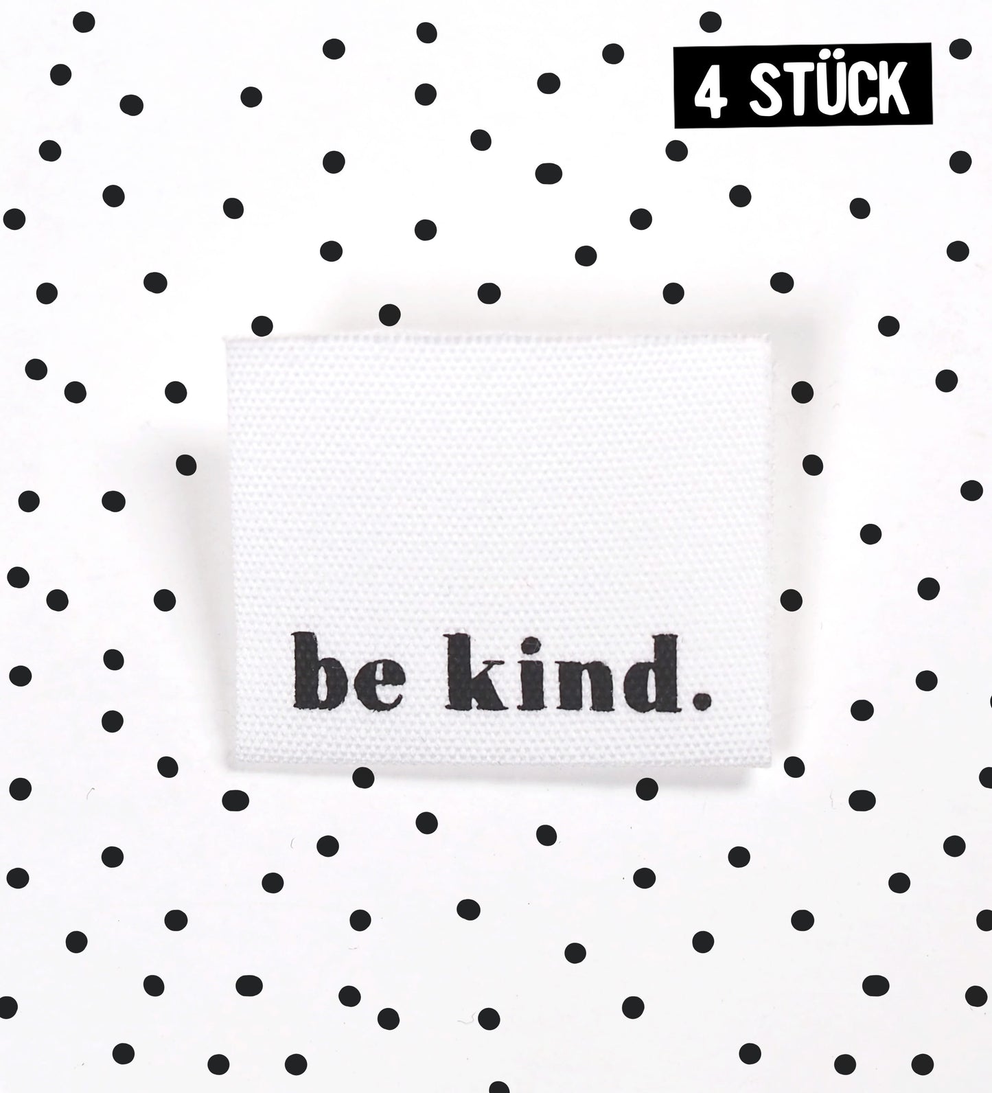 Label "Be Kind"
